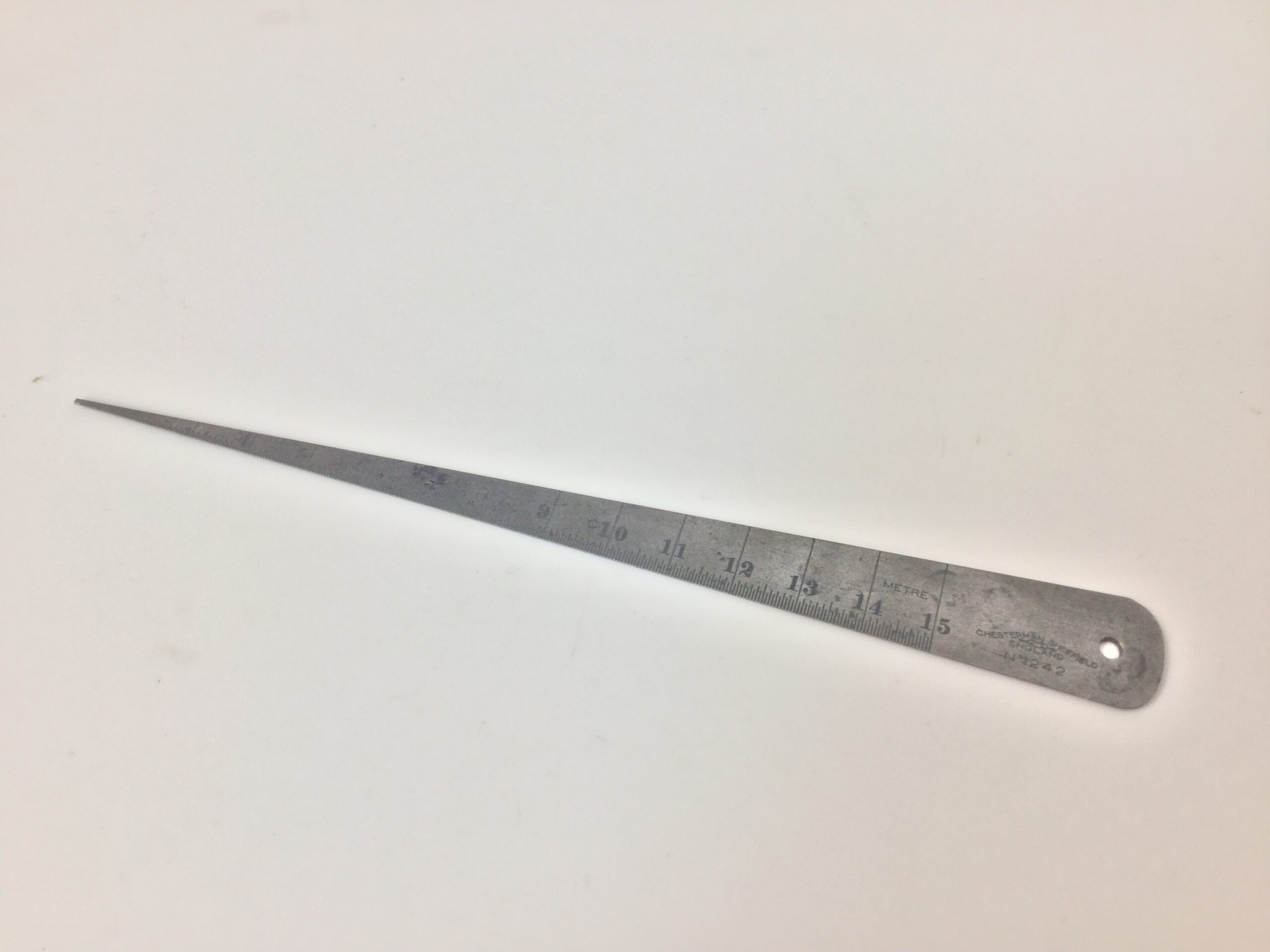 Scarce CHESTERMAN #1242 Hole or Taper Gauge. (22279) - Image 9