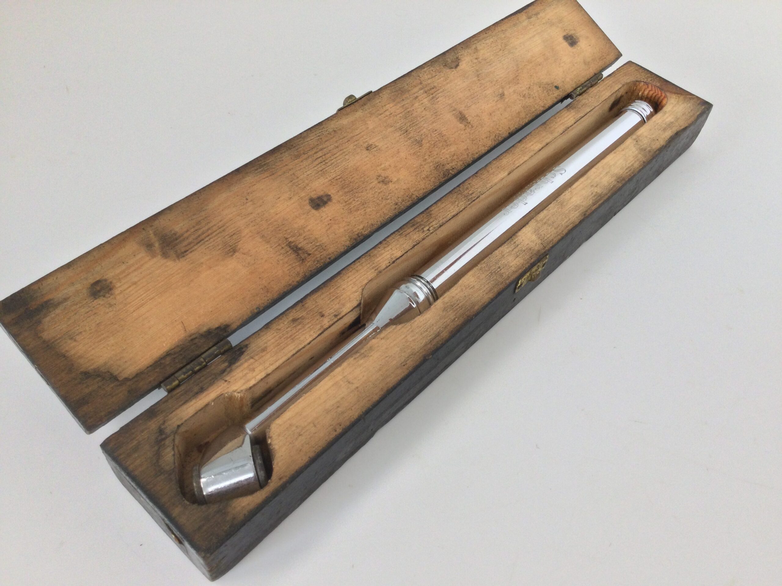 Vintage boxed SCHRADER Service Tyre Gauge. (26345) - Image 14