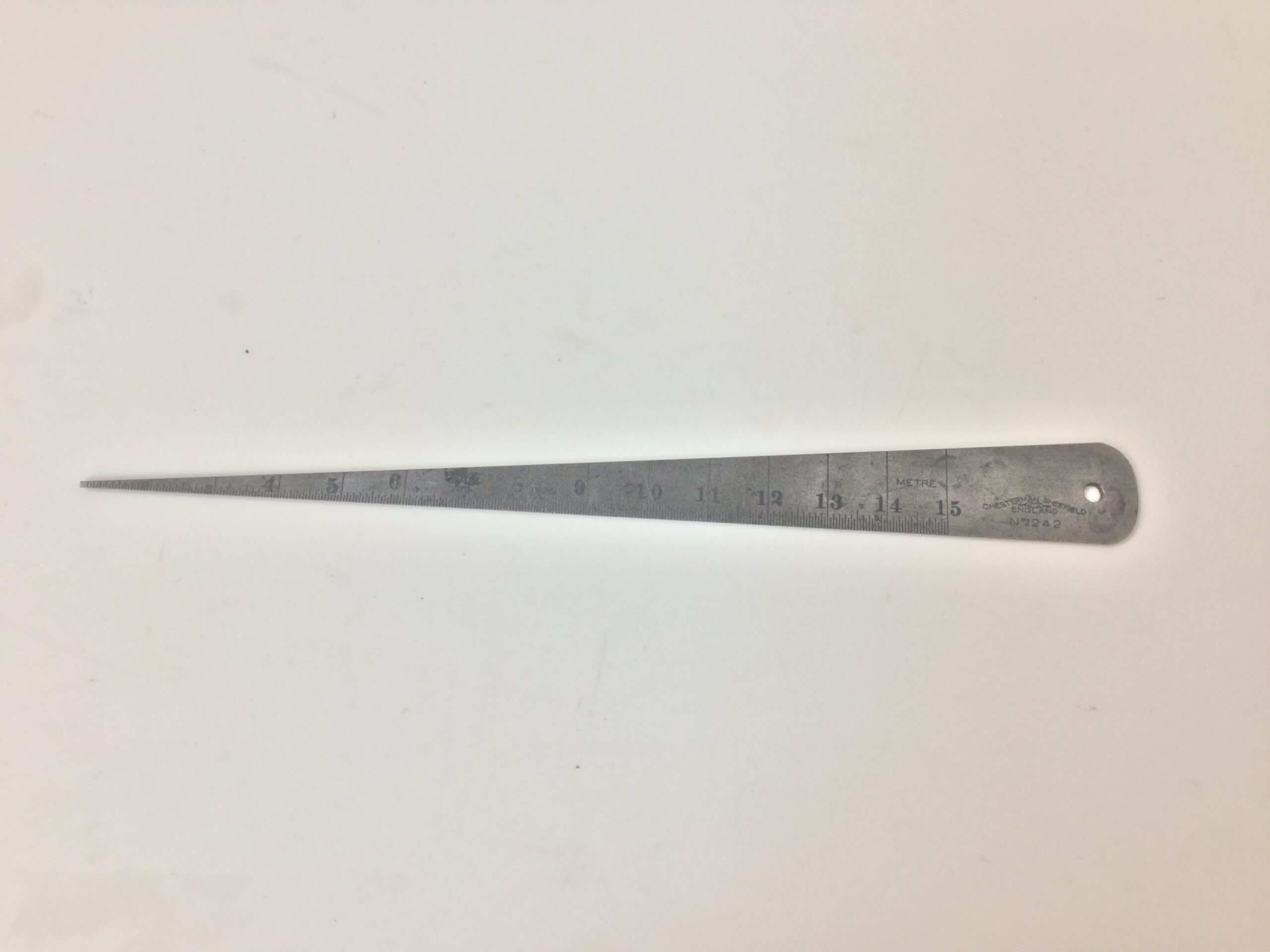 Scarce CHESTERMAN #1242 Hole or Taper Gauge. (22279) - Image 6