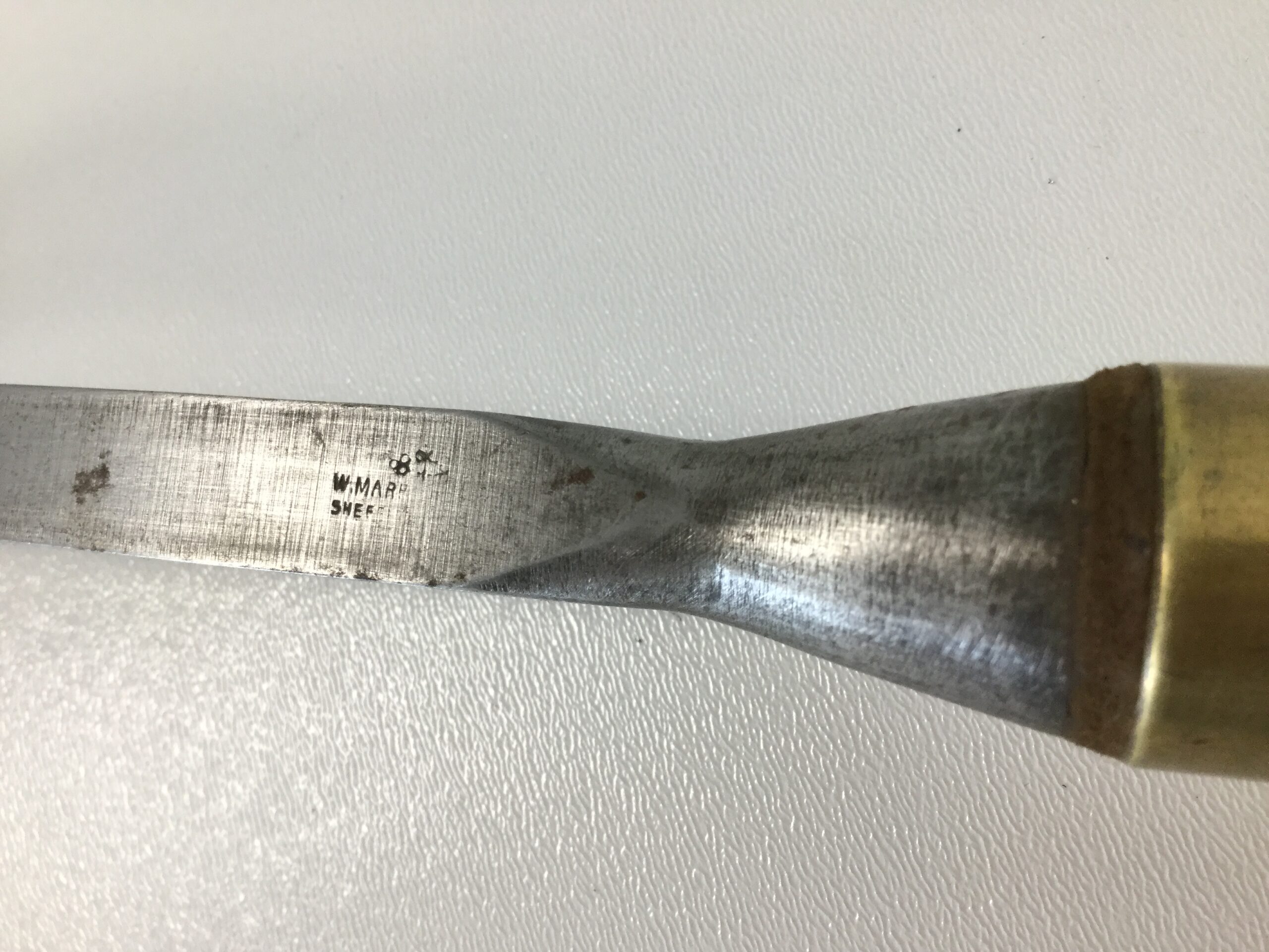 W. MARPLES 1/2” Swan Neck Mortice Chisel. (16616) - Image 5