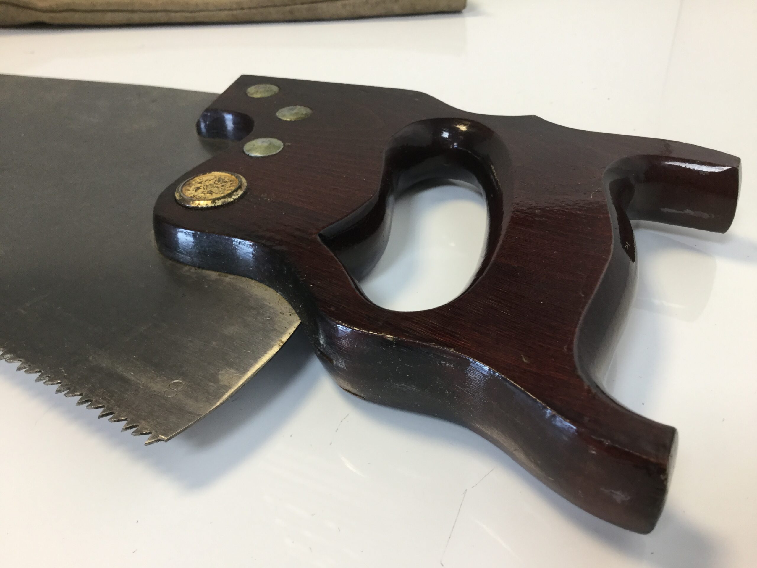 Delightful 24” E.C.ATKINS &Co #51 Crosscut Saw 8TPI. (15434) - Image 10