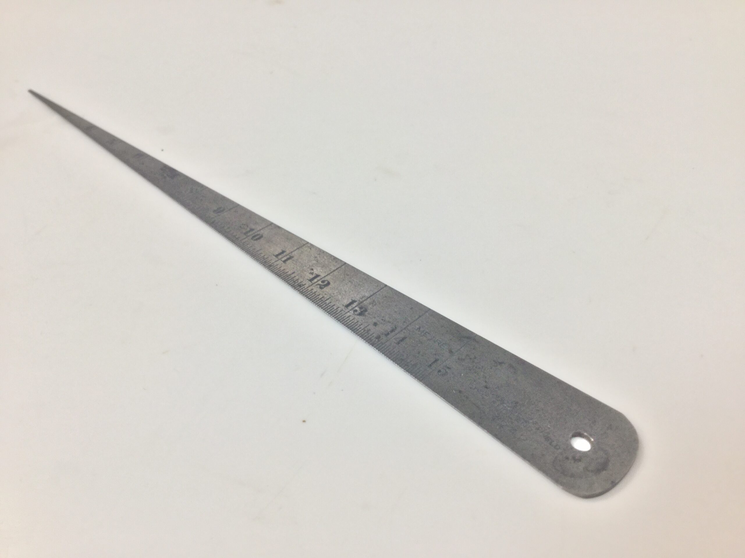 Scarce CHESTERMAN #1242 Hole or Taper Gauge. (22279)