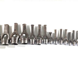 16 Number Leatherworkers WAD Punches.