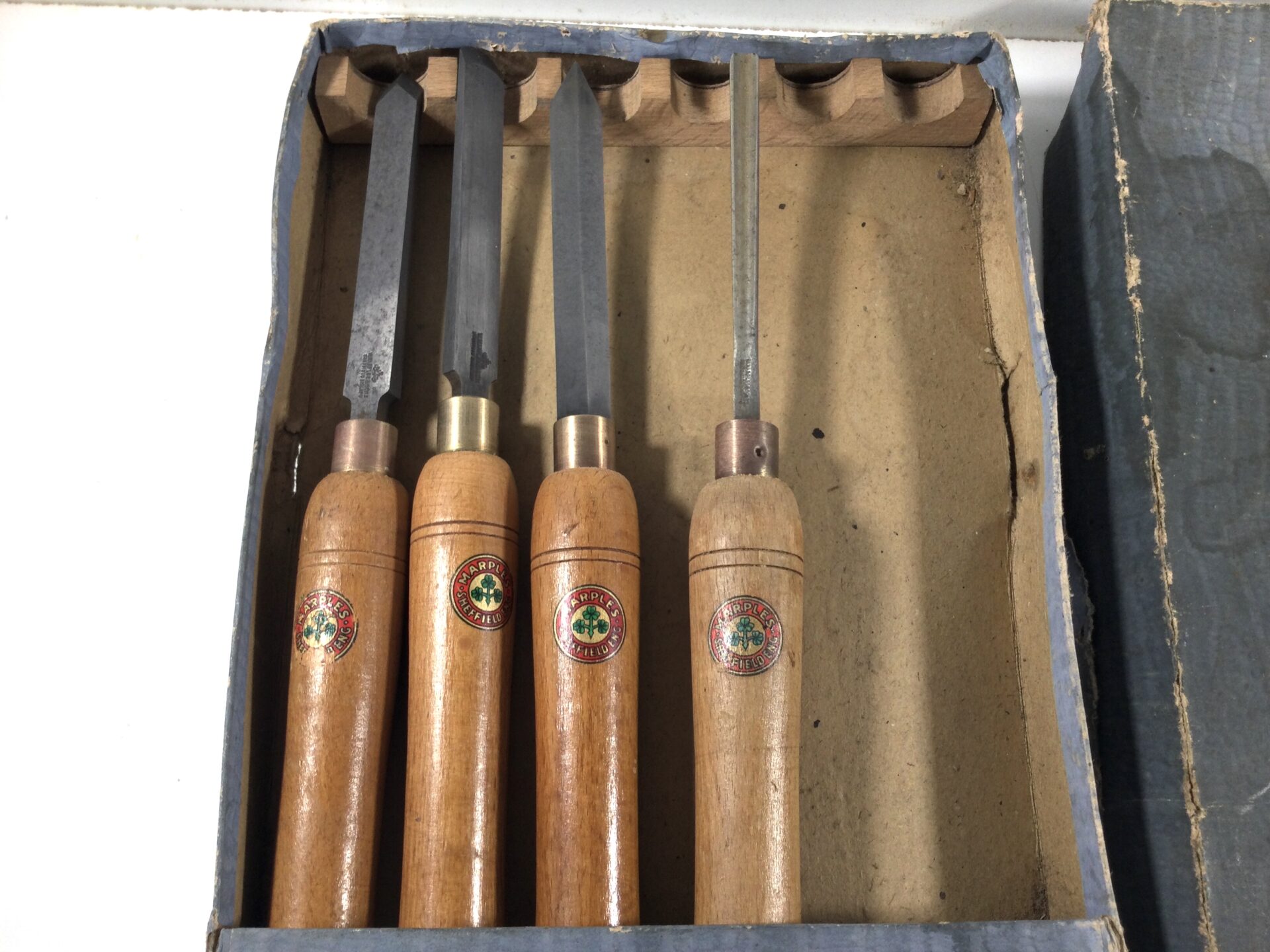 MARPLES WOOD TURNING TOOLS. (40653) - Image 3