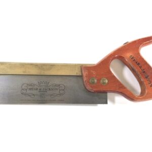 SPEAR & JACKSON 8” Dovetail Saw. #52.  (41516)