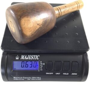 630g Lignum & Ash Carvers Mallet.  (41285)