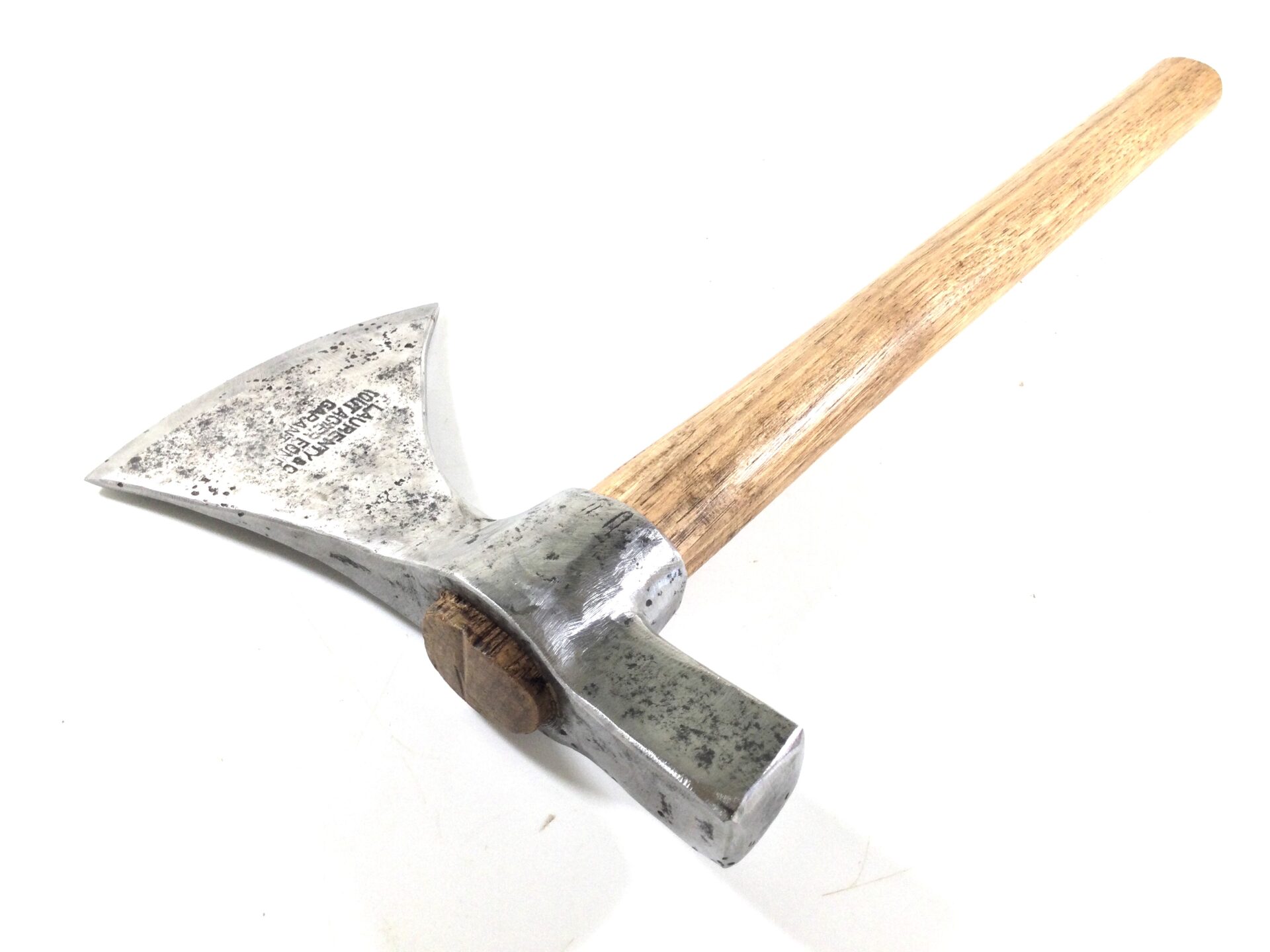 Vintage French LAURENTY &Co Carpenters Axe. (41595) - Image 3