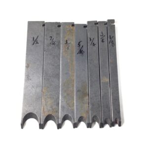 Beading plane irons for STANLEY #457 plane. (41862)