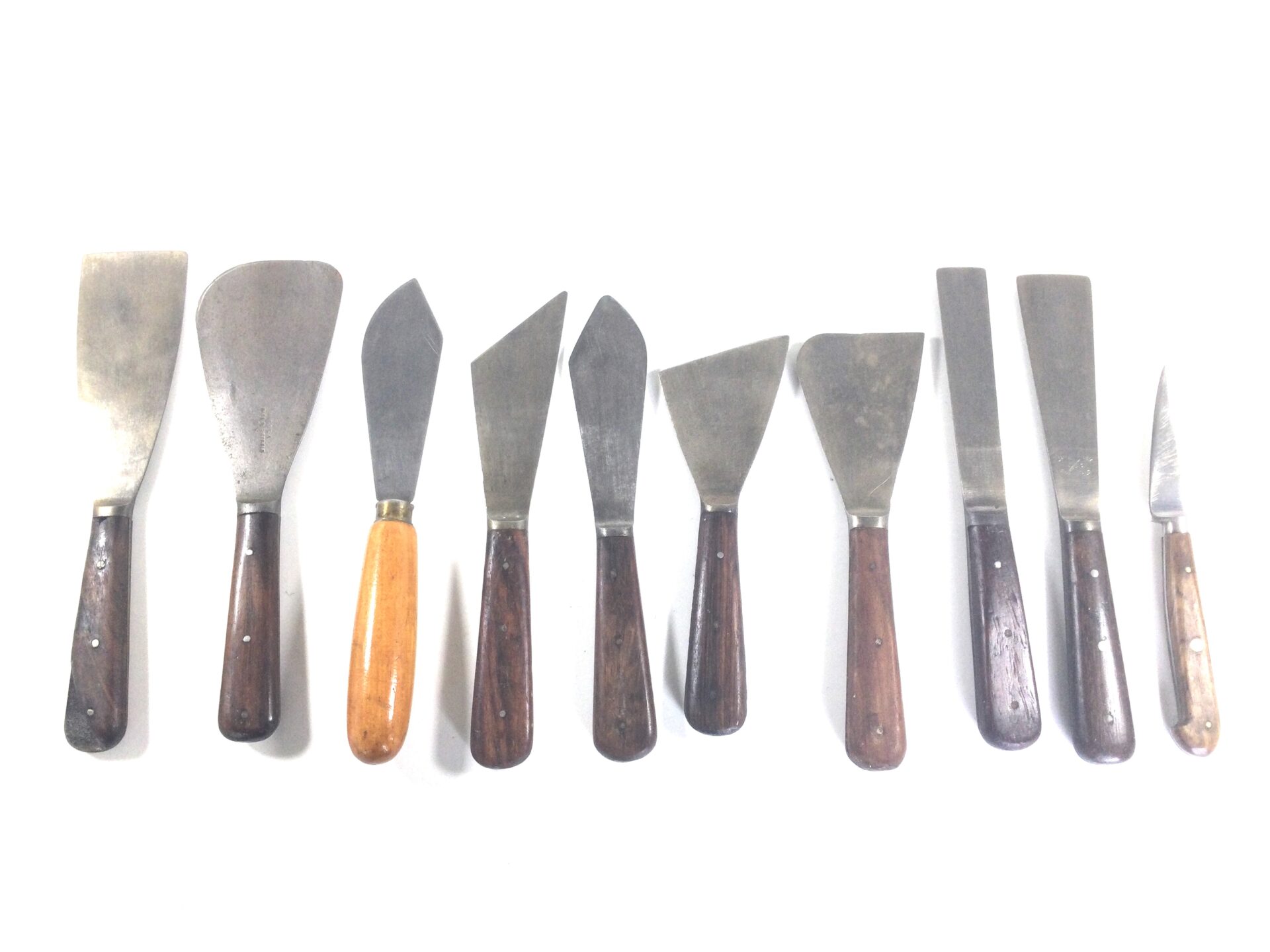 10 Number vintage decorating filling knives. (41752)