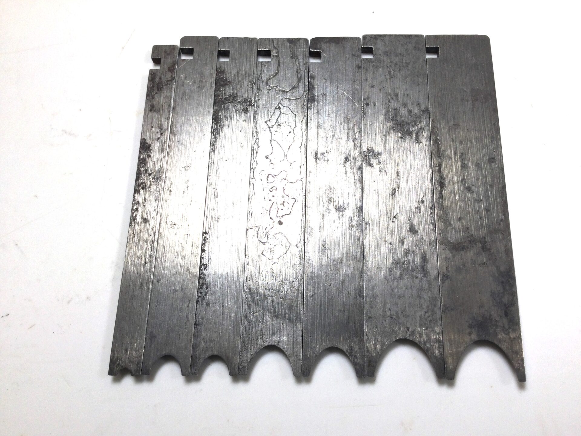 7 Number Beading Cutters for STANLEY #45 & 55 planes. (41870) - Image 3
