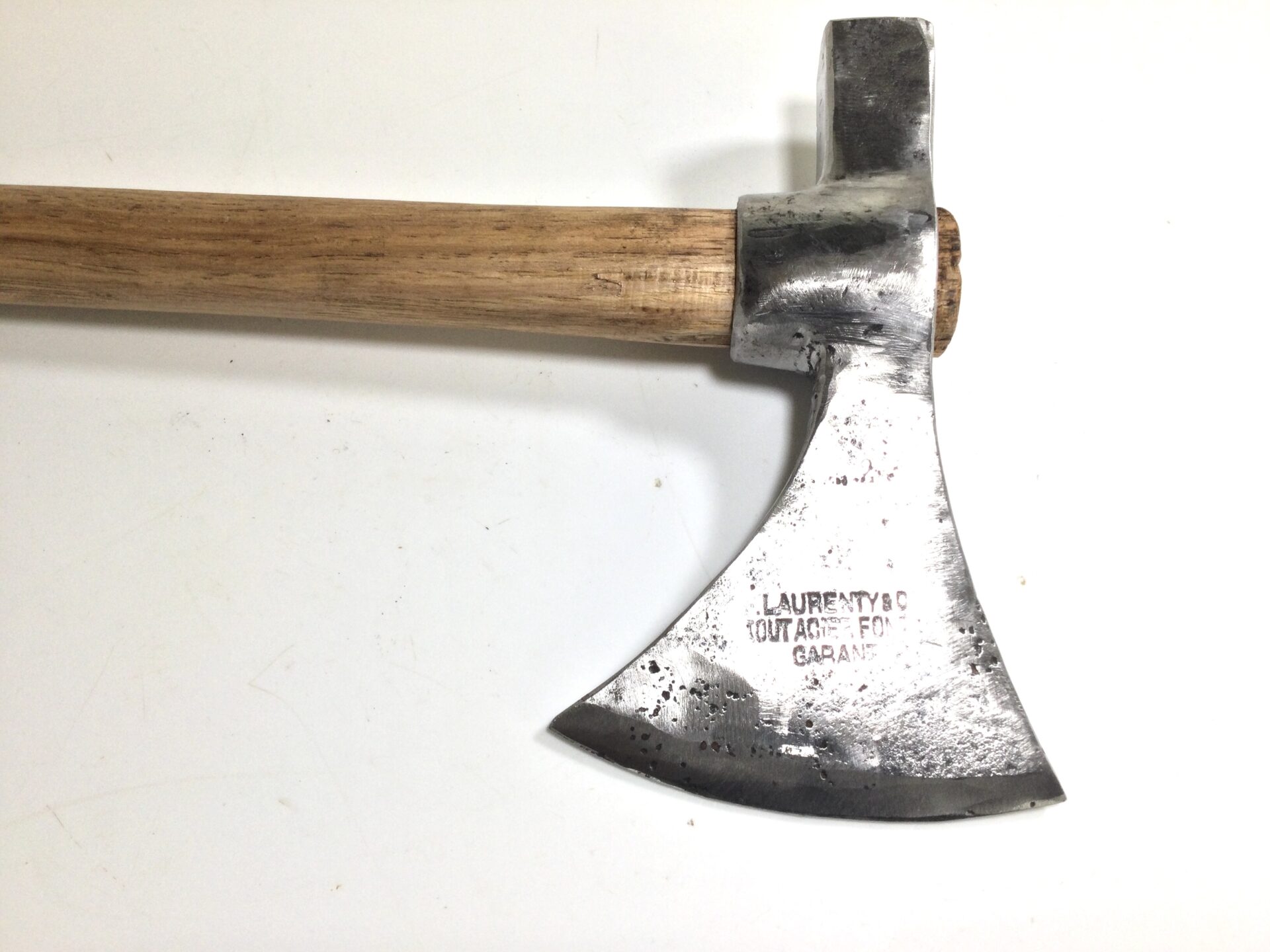Vintage French LAURENTY &Co Carpenters Axe. (41595) - Image 2