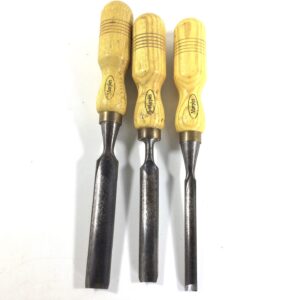 3 Number MARPLES Straight Gouges.  (42158)