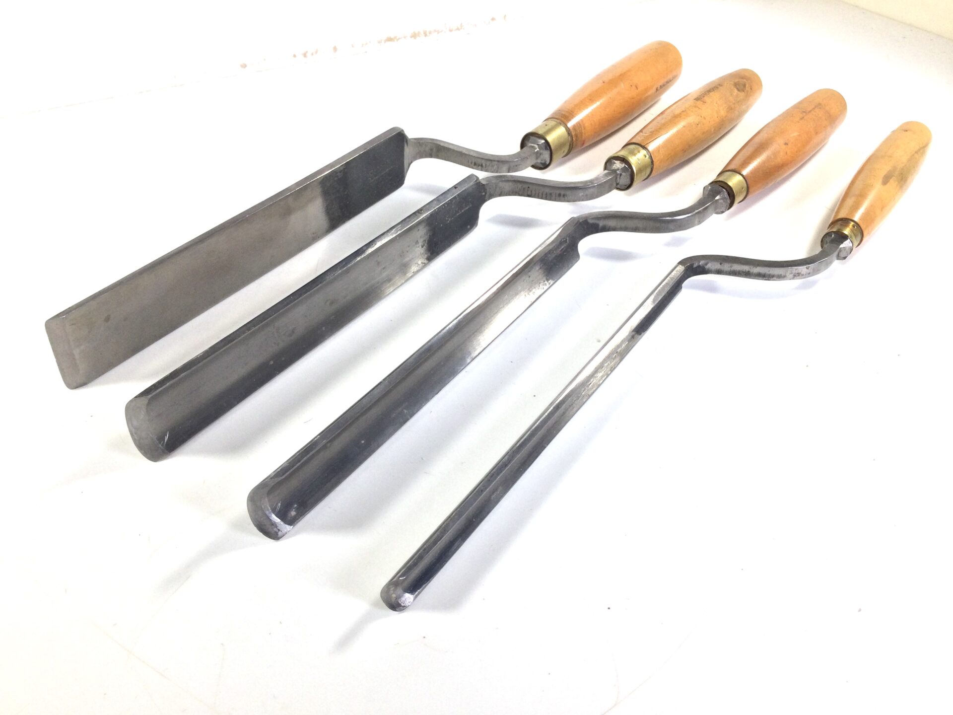 pattern Makers STORMONT x4 Cranked Paring Gouges. (42291) - Image 2