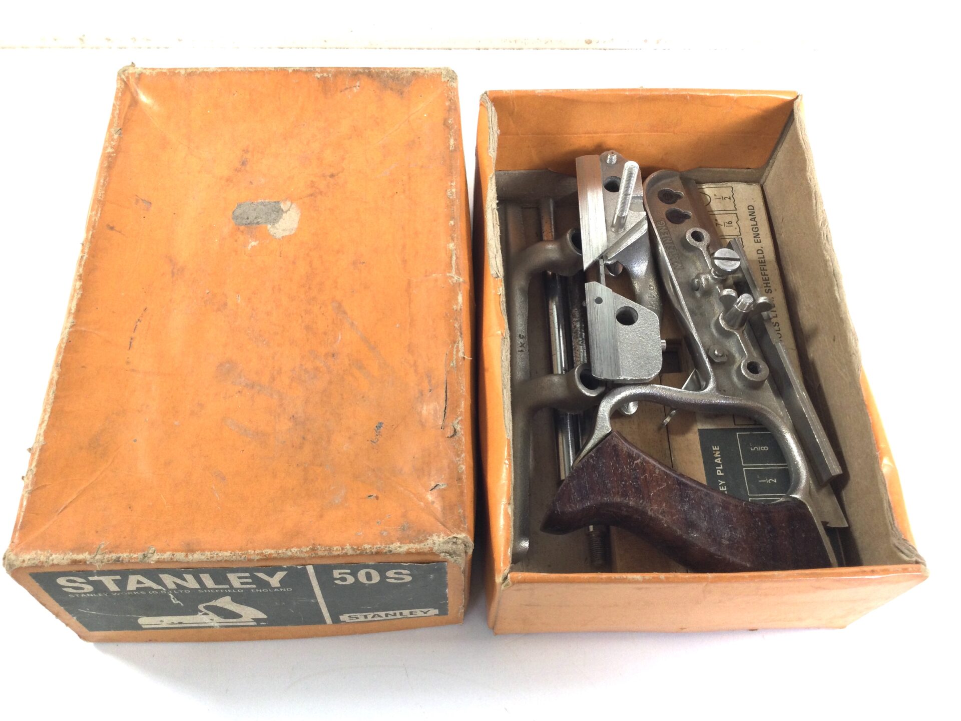 Boxed STANLEY #50S Plough Plane. (42116) - Image 2