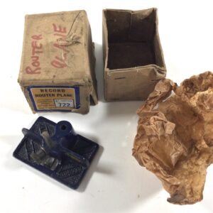 No:722 RECORD Router Plane Boxed.  (42230)