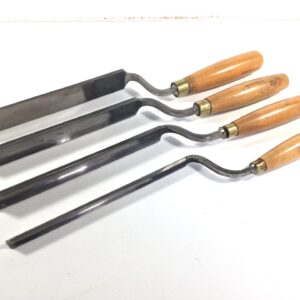 pattern Makers STORMONT x4 Cranked Paring Gouges. (42291)
