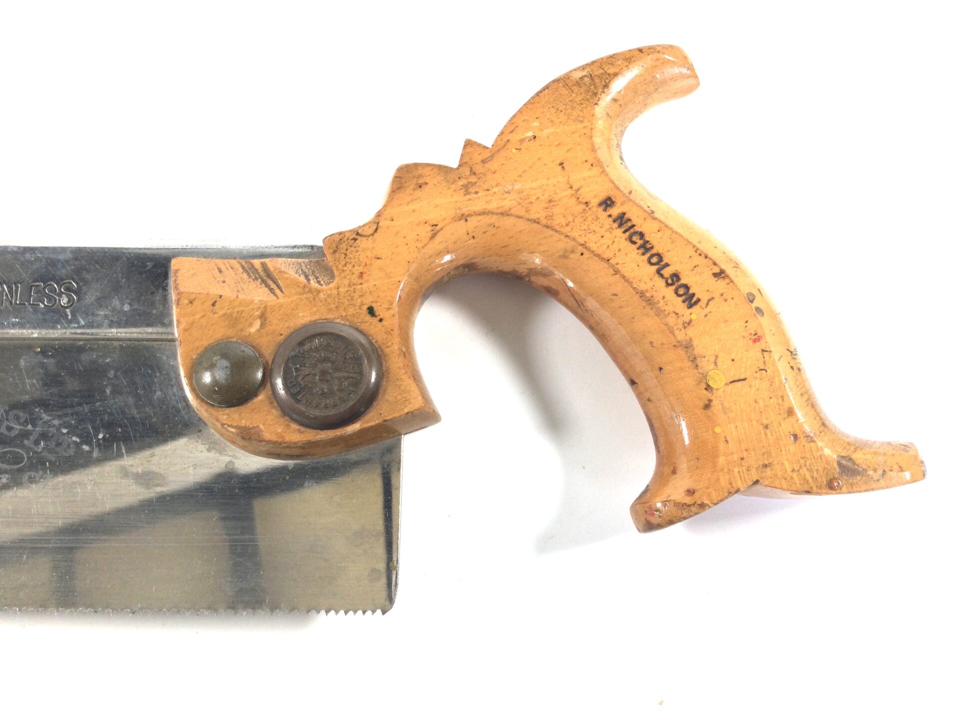 Fantastic Wm-Marples Stainless 8” Dovetail Saw. (42251) - Image 2
