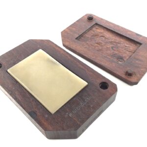 Beautifully boxed natural slip stone.  (42329)