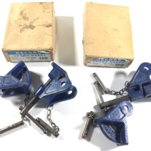 2 Boxed Pairs of RECORD #130 Cramp Heads. (42055)