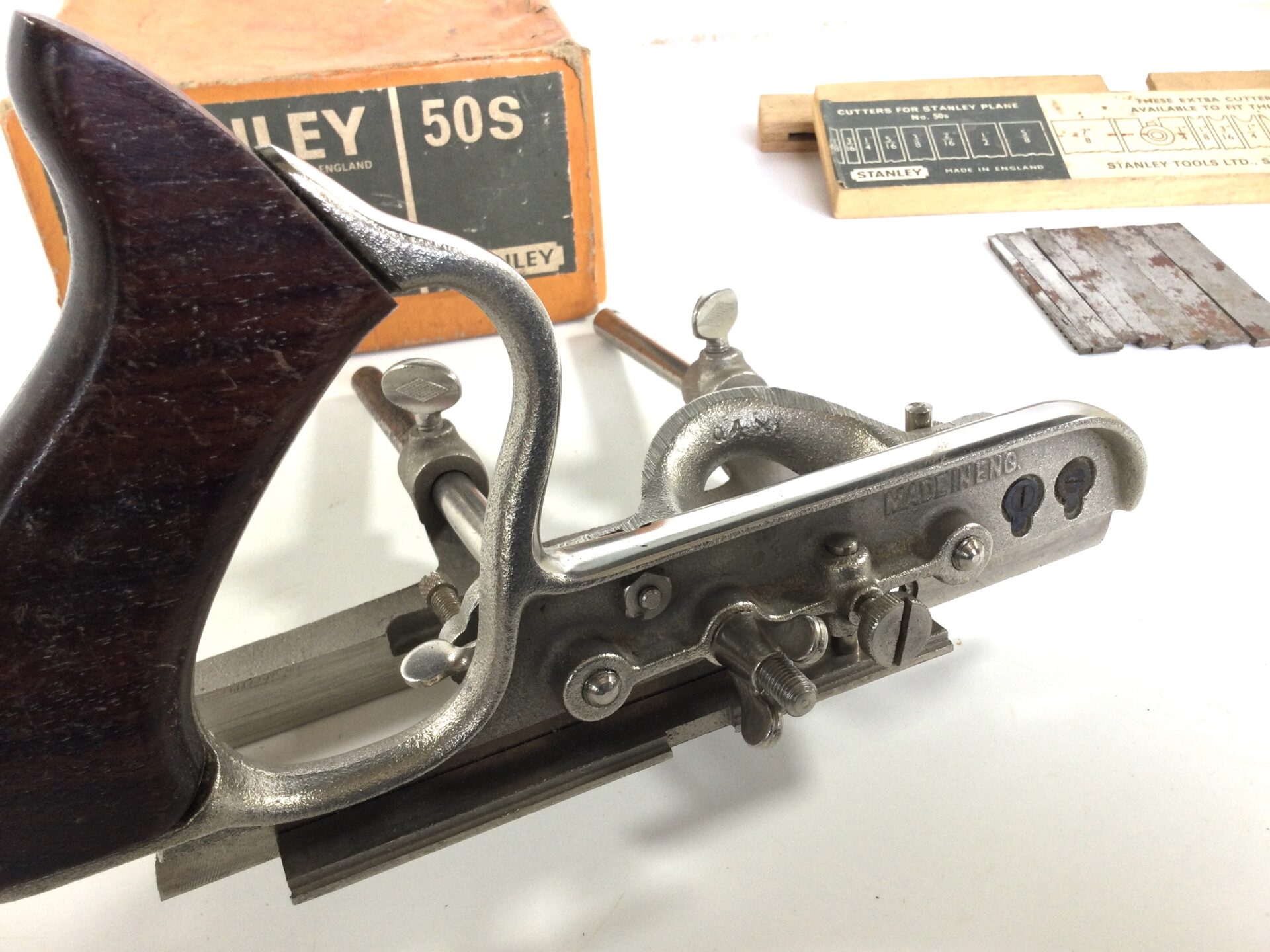 Boxed STANLEY #50S Plough Plane. (42116) - Image 5