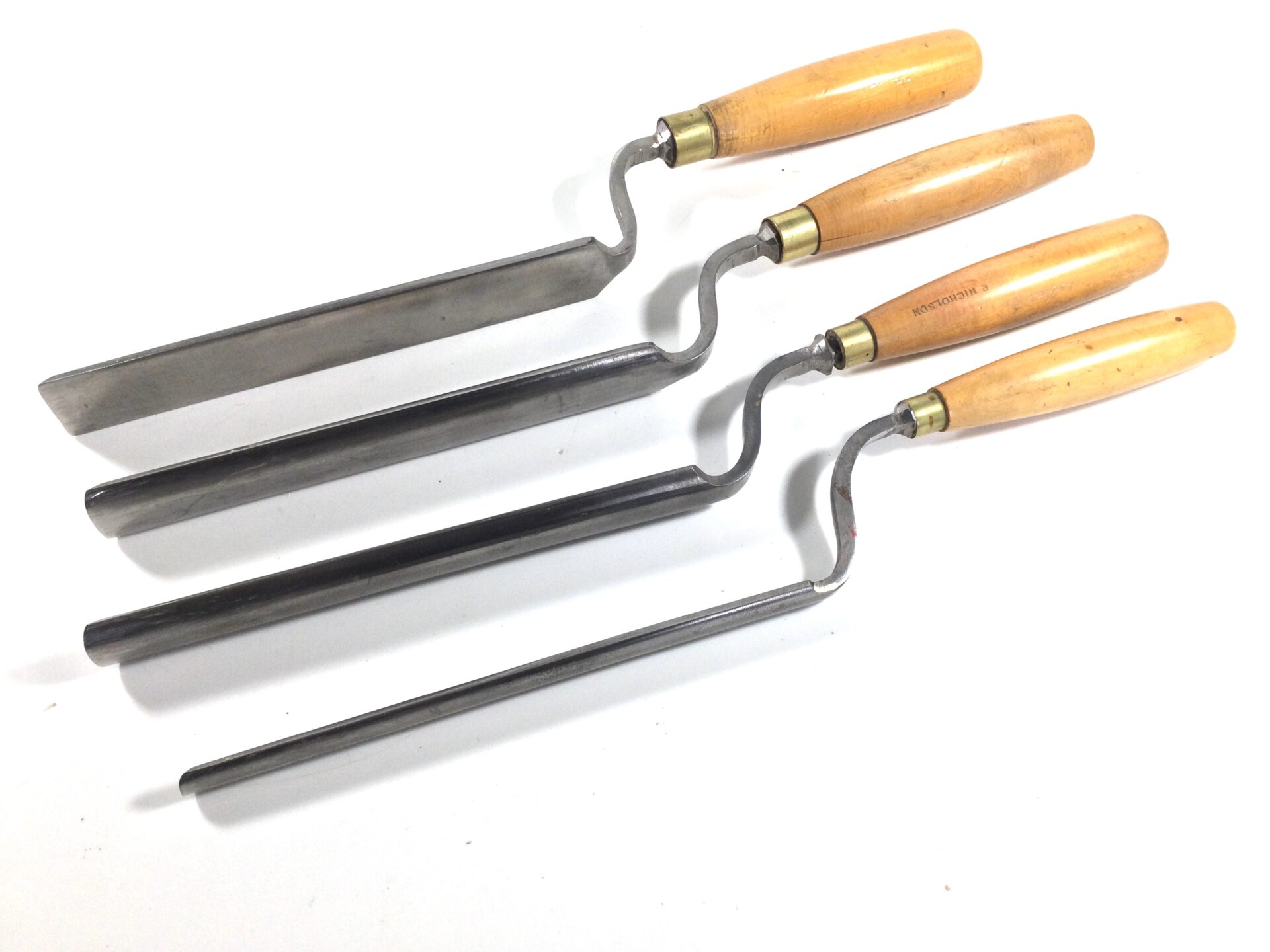 pattern Makers STORMONT x4 Cranked Paring Gouges. (42291) - Image 3