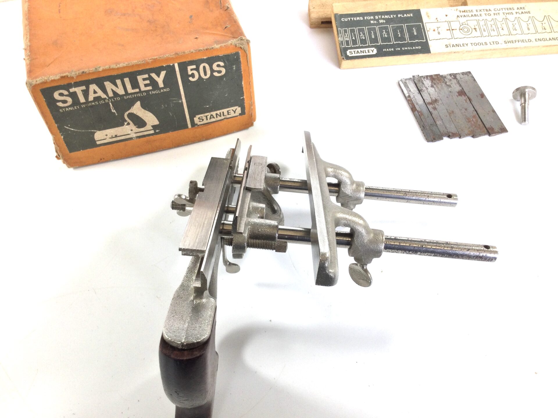 Boxed STANLEY #50S Plough Plane. (42116) - Image 6