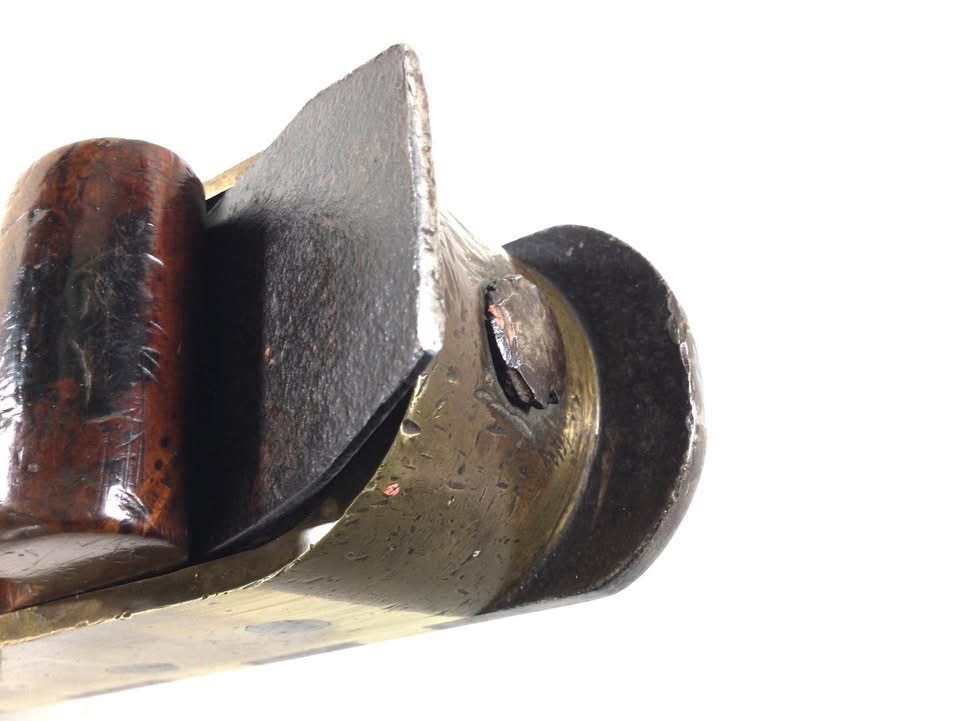 Incredible Gunmetal Dovetailed Mitre Plane by VARVILL YORK. (42952) - Image 6