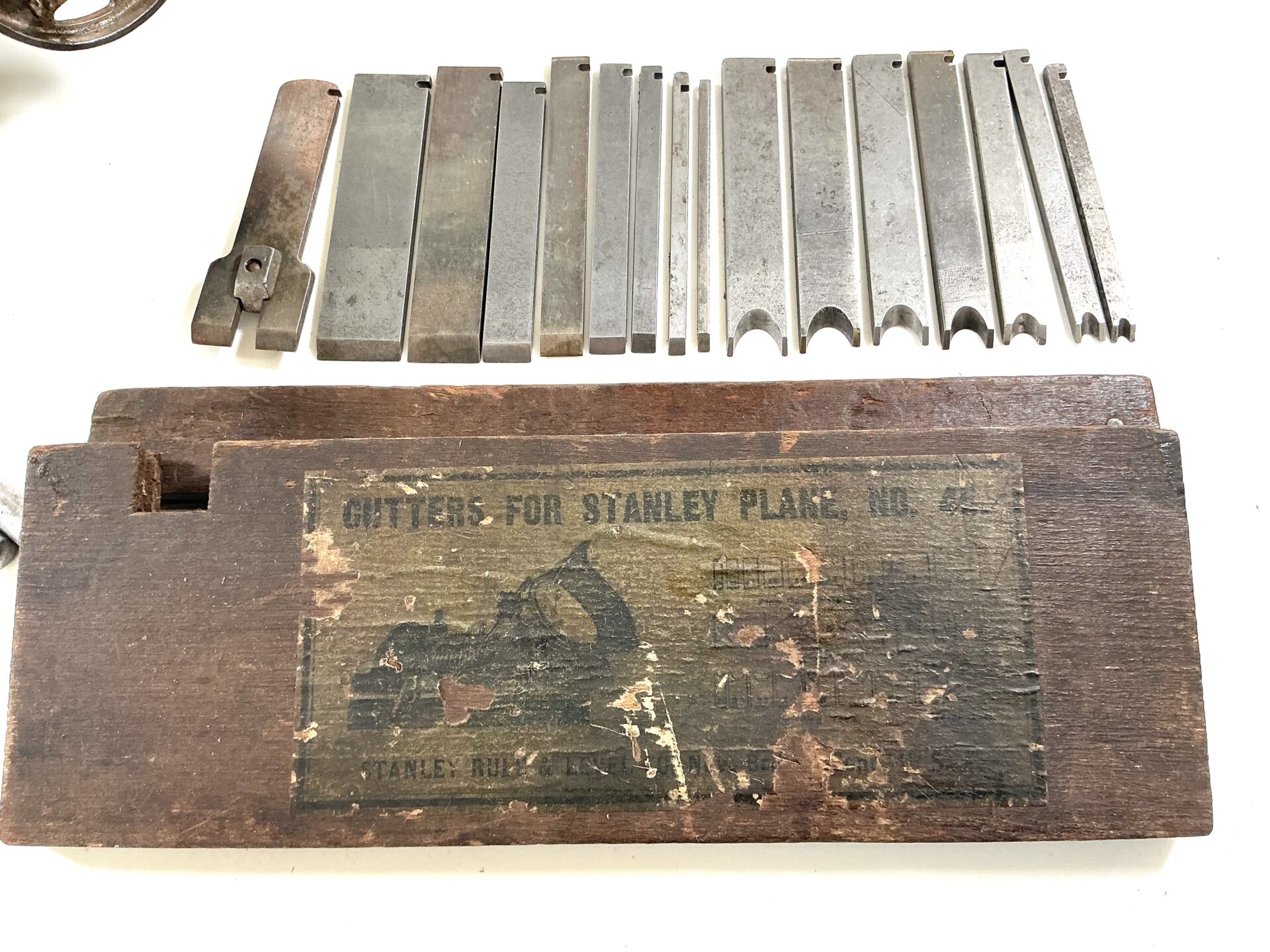 Early model Stanley #45 Combination Plane. (42616) - Image 2