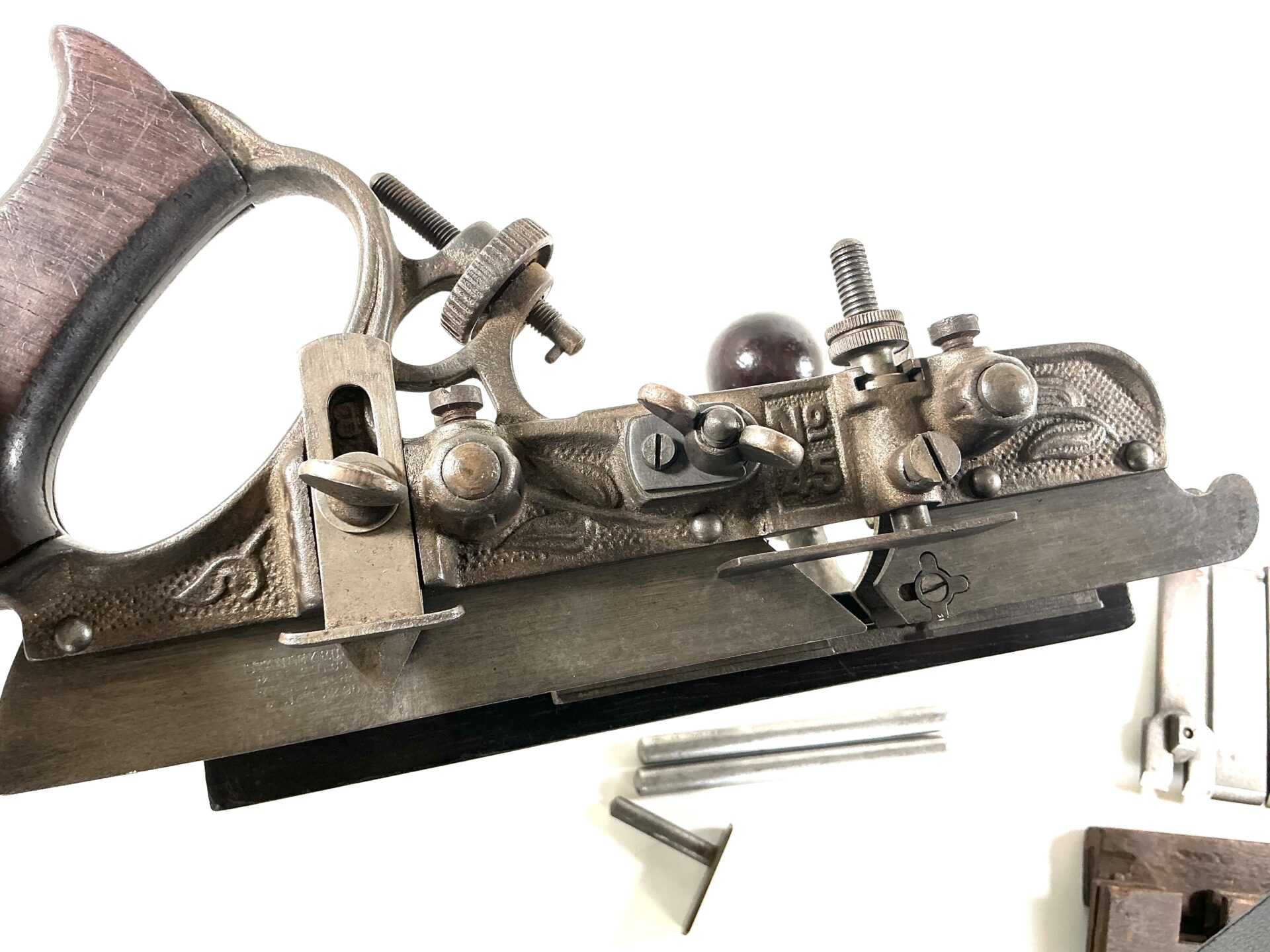 Early model Stanley #45 Combination Plane. (42616) - Image 4