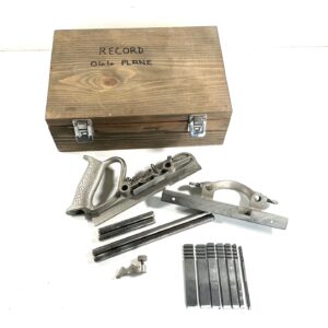 RECORD #044 Plough Plane & 7 cutters. (42660)