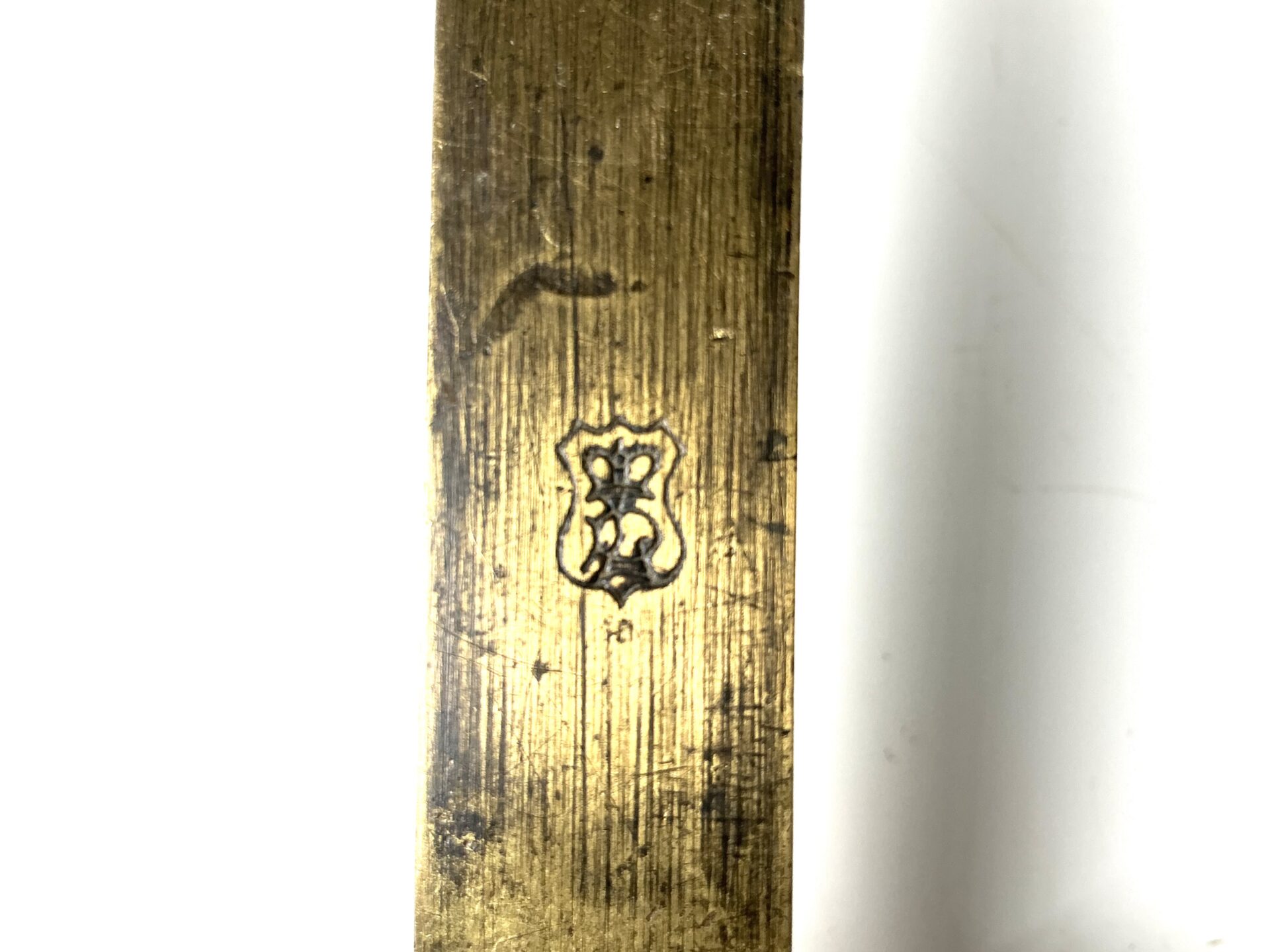 Rare D. LYON. London Brass adjustable vial level. (42683) - Image 7