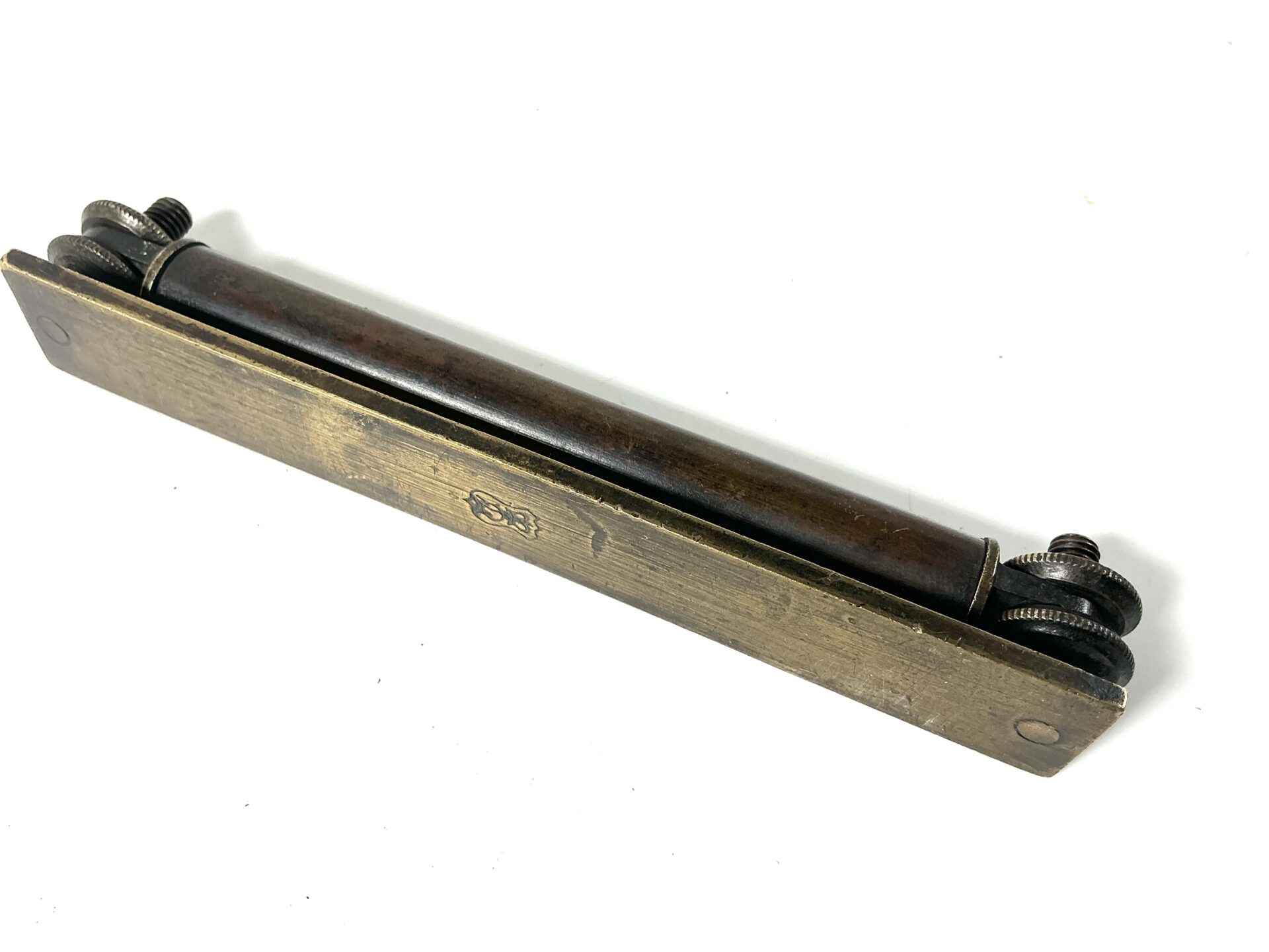 Rare D. LYON. London Brass adjustable vial level. (42683) - Image 8