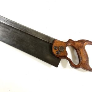 A & F. PARKES & Co Sheffield, 12” Steel-Back Tenon Saw. (42798)