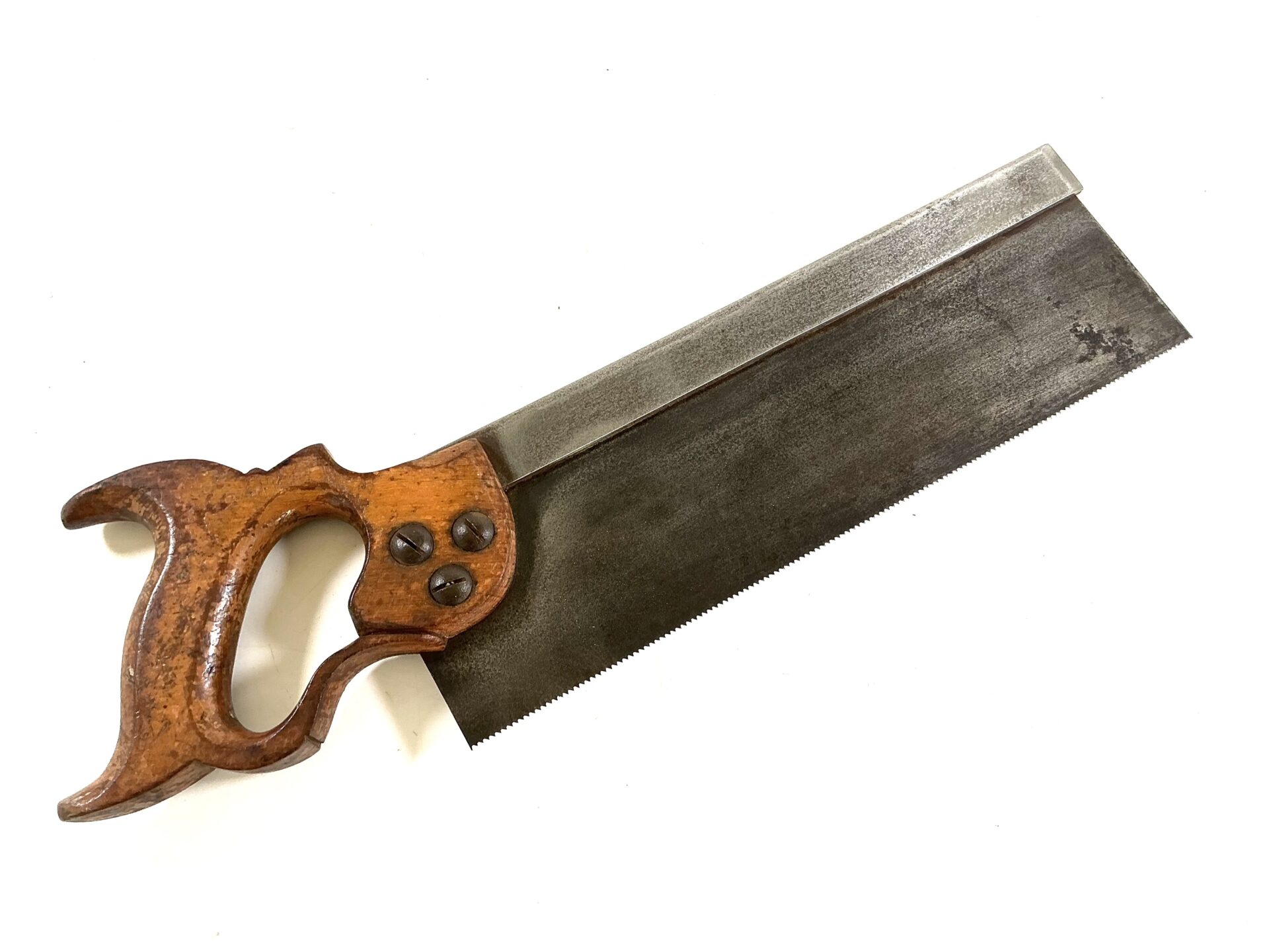 A & F. PARKES & Co Sheffield, 12” Steel-Back Tenon Saw. (42798) - Image 4