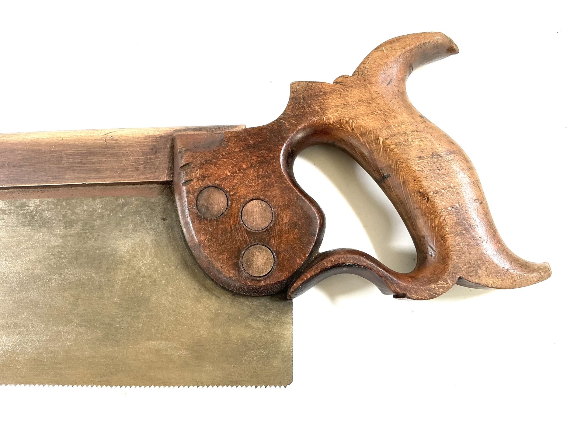 14” J. TYZACK & Son Brass Back Tenon Saw. (42805) - Image 2