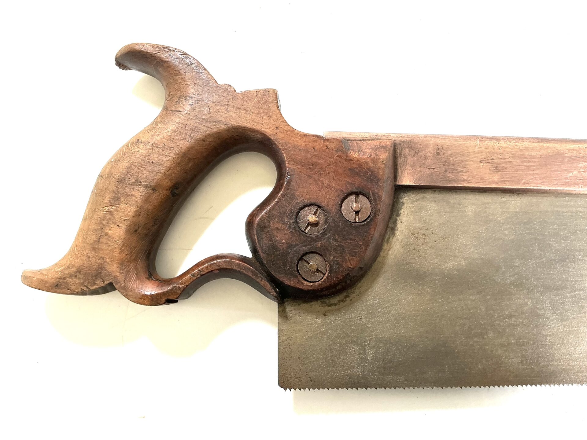 14” J. TYZACK & Son Brass Back Tenon Saw. (42805) - Image 5