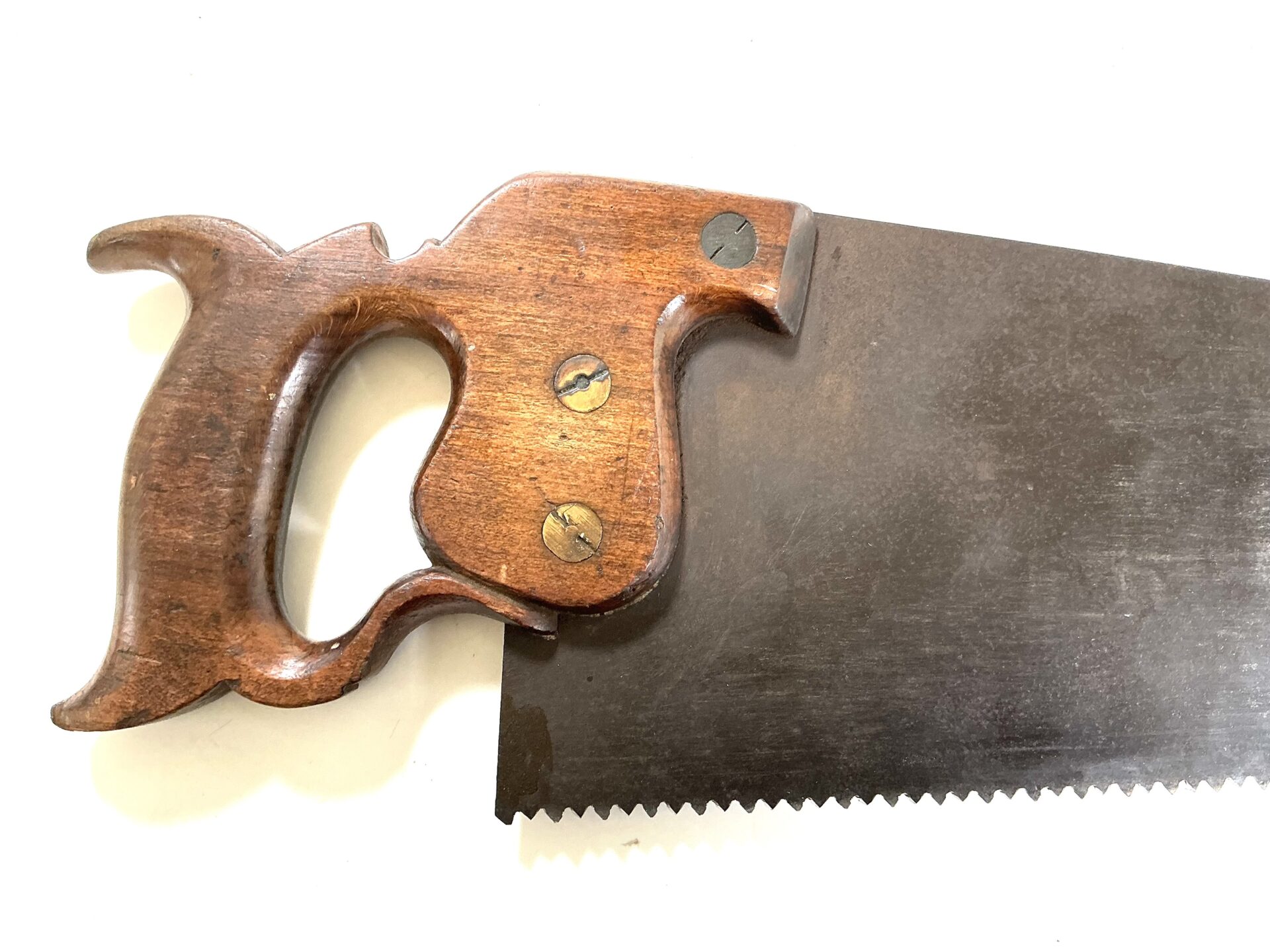 24” ABRAM BROOKSBANK SHEFFIELD CROSS CUT SAW. (42812) - Image 5