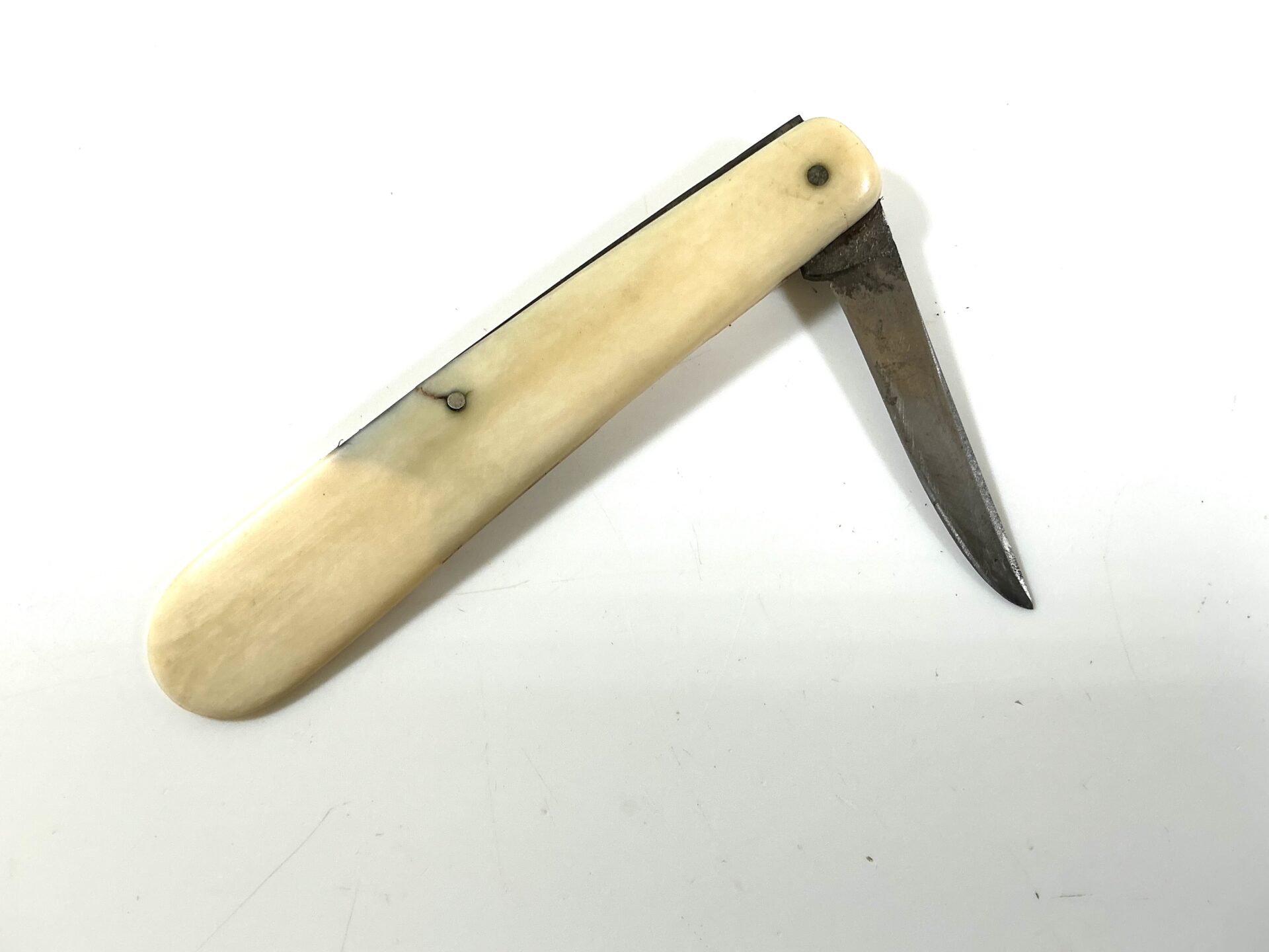 Early Joseph Haywood & Co quill sharpening knife. (42860) - Image 3