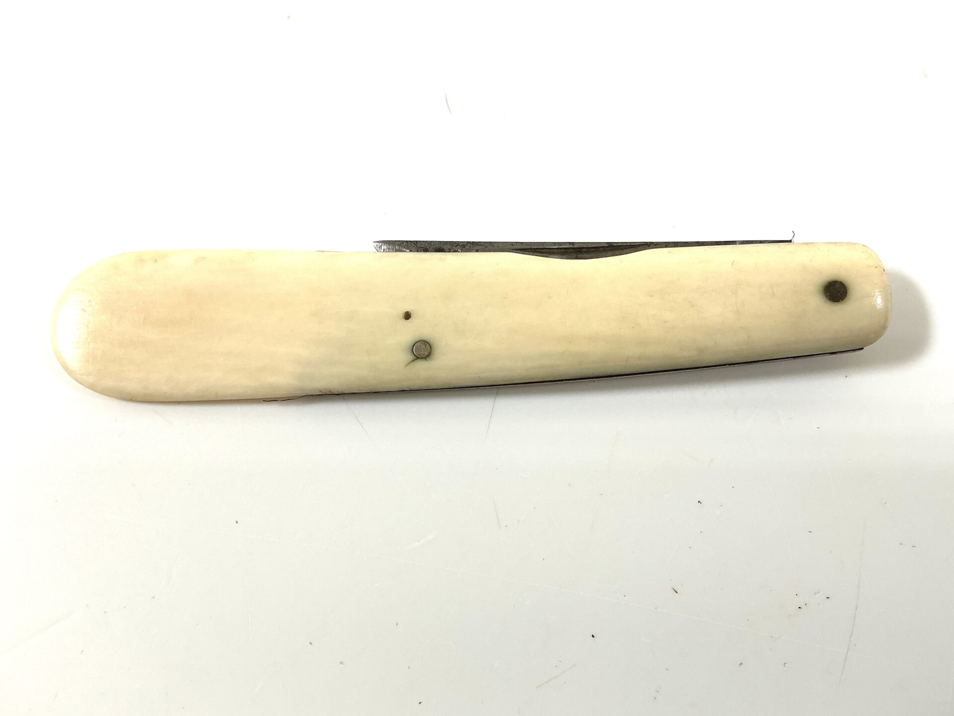 Early Joseph Haywood & Co quill sharpening knife. (42860) - Image 5