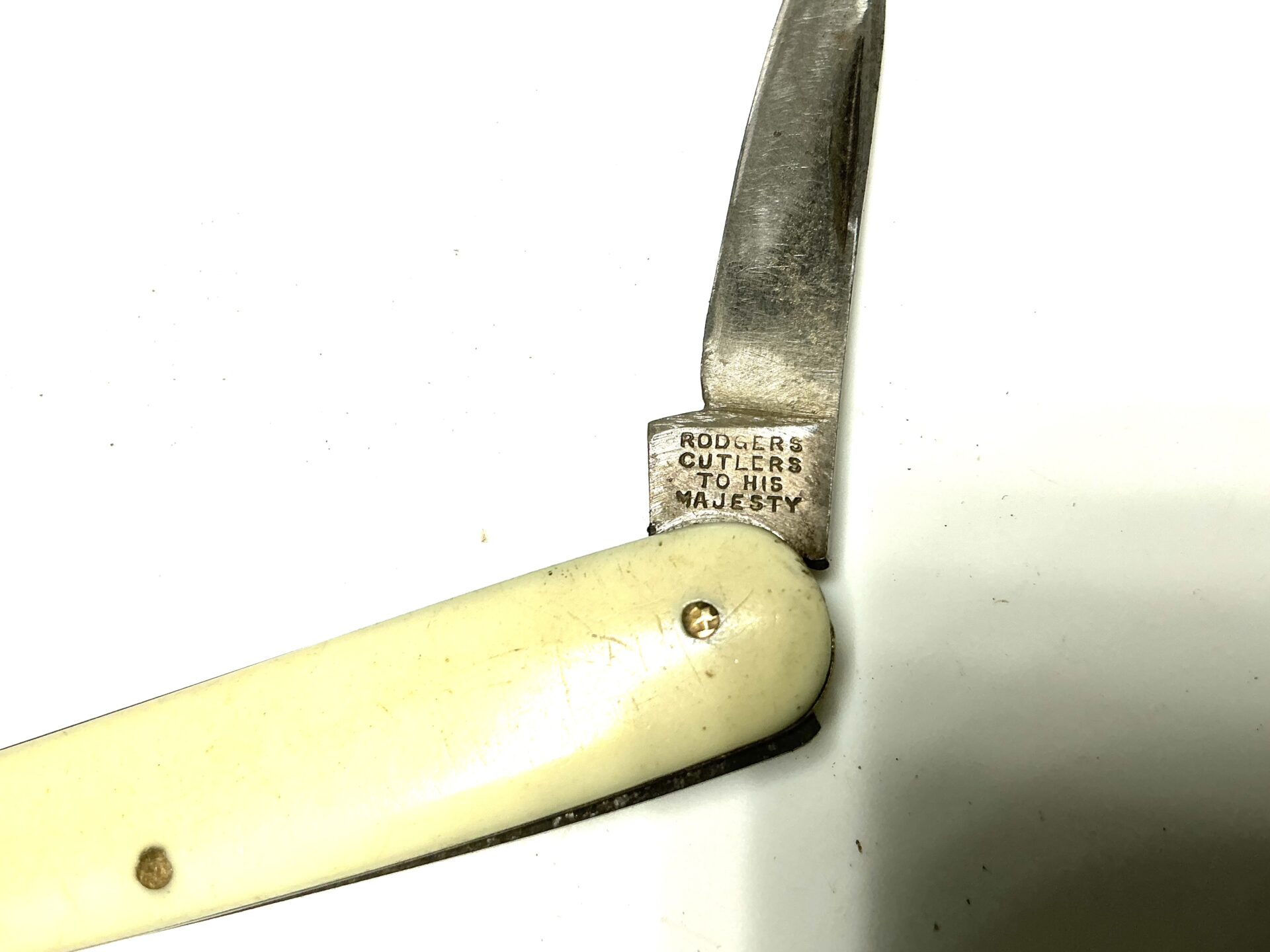 Rodger’s cutlers twin blade pocket knife. (42895) - Image 5