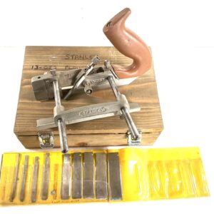 STANLEY #13-052 Plough Plane & Cutters. (42930)