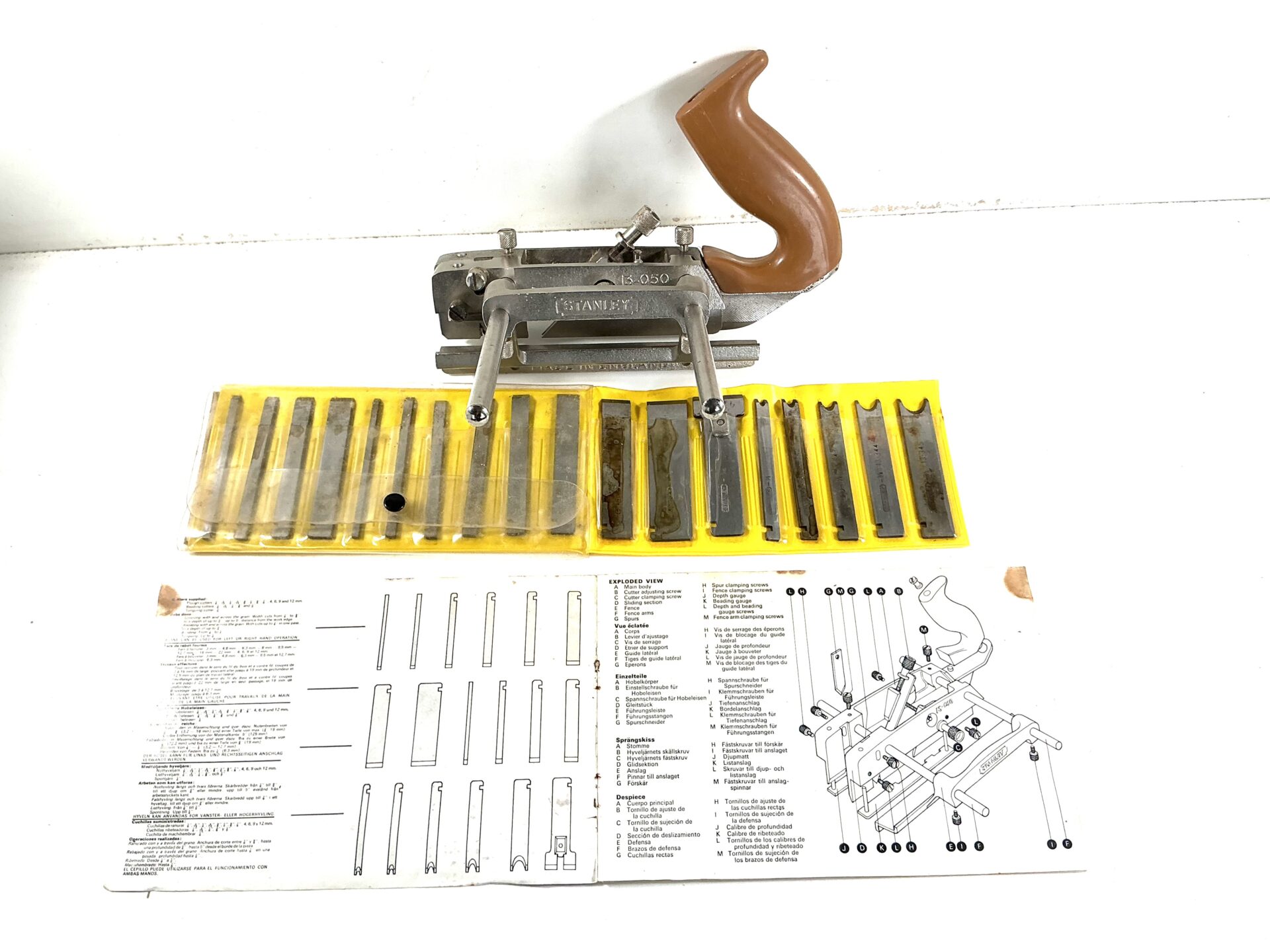 STANLEY #13-050 Combination Plane. (42995) - Image 5
