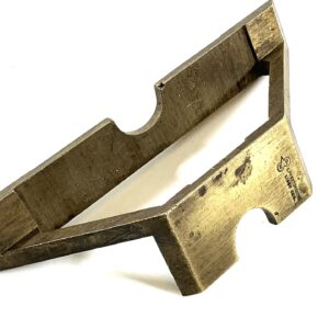 E. PRESTON & SONS 6” Brass Mitre Template. (43206)