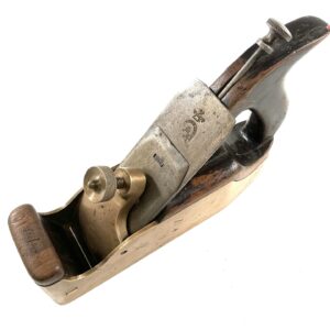 User made adjustable gunmetal smoothing plane.  (43337)