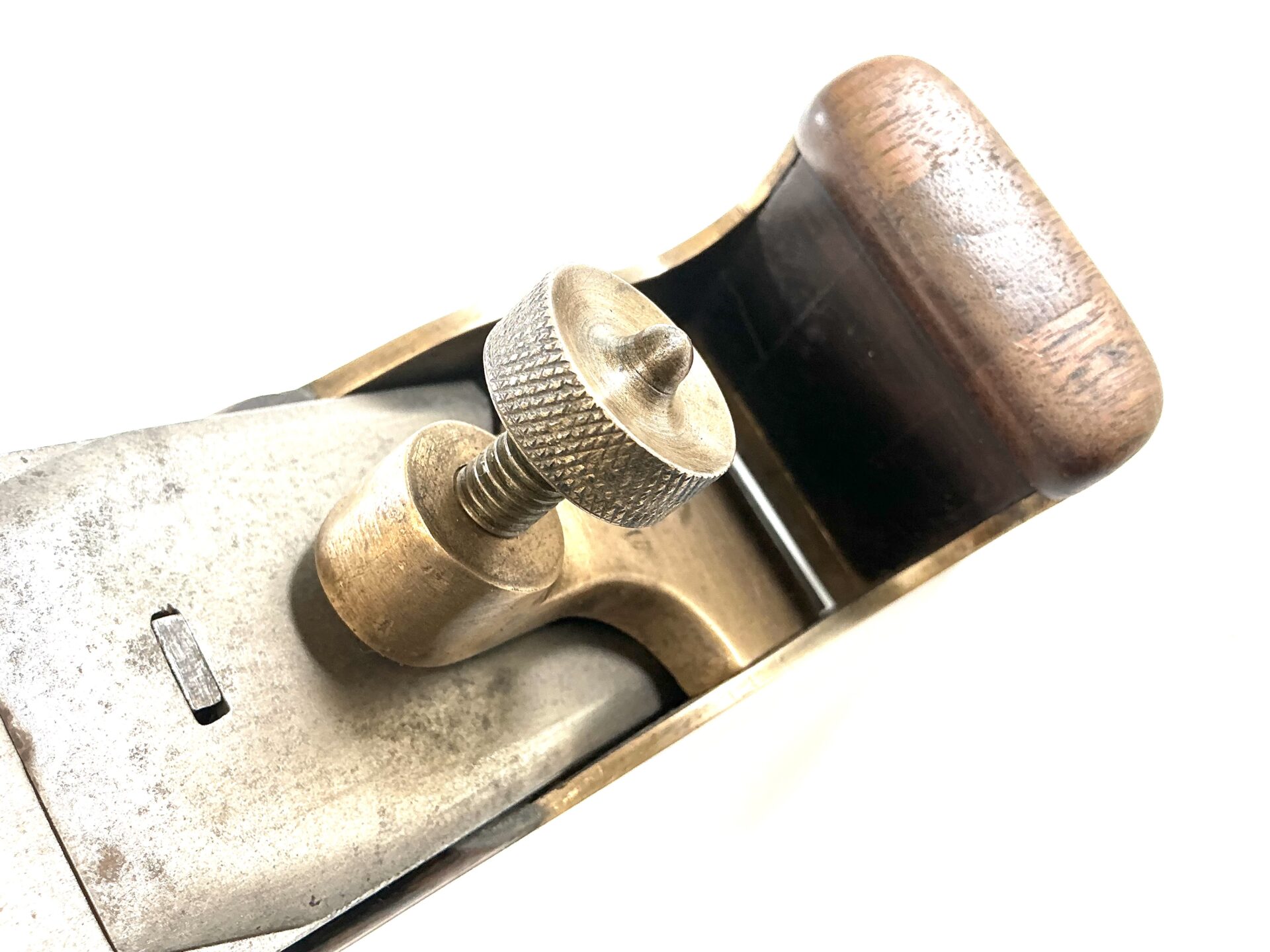 User made adjustable gunmetal smoothing plane. (43337) - Image 4