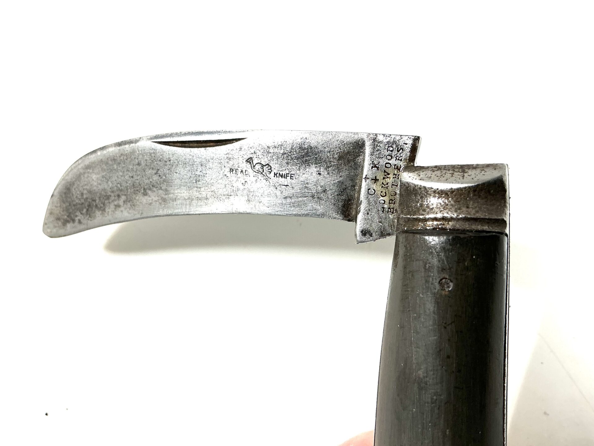 Lockwood Brothers Hawkbill knife. (43403) - Image 6