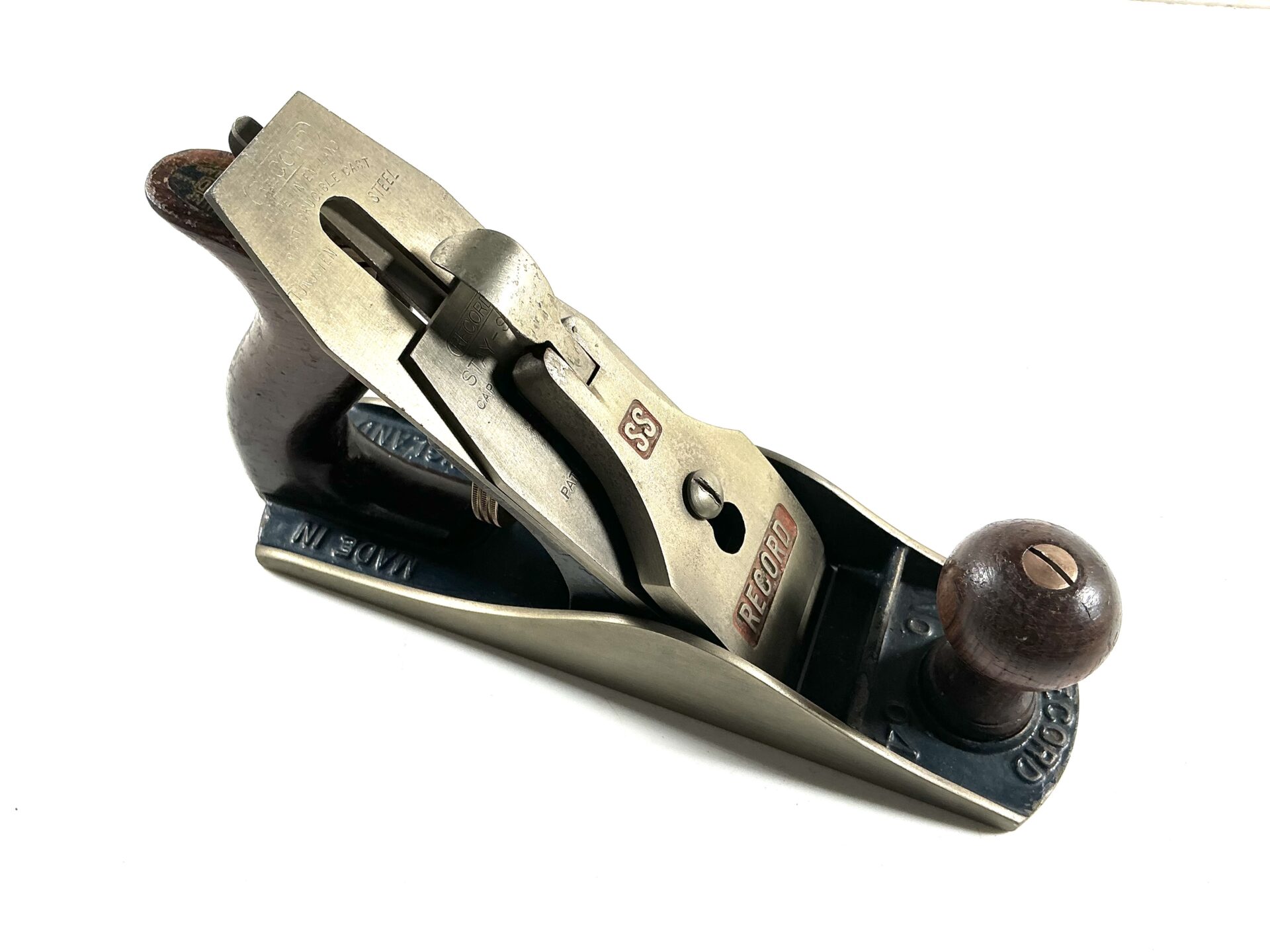 RECORD NO:04 STAY-SET smoothing plane. (43517) - Image 3