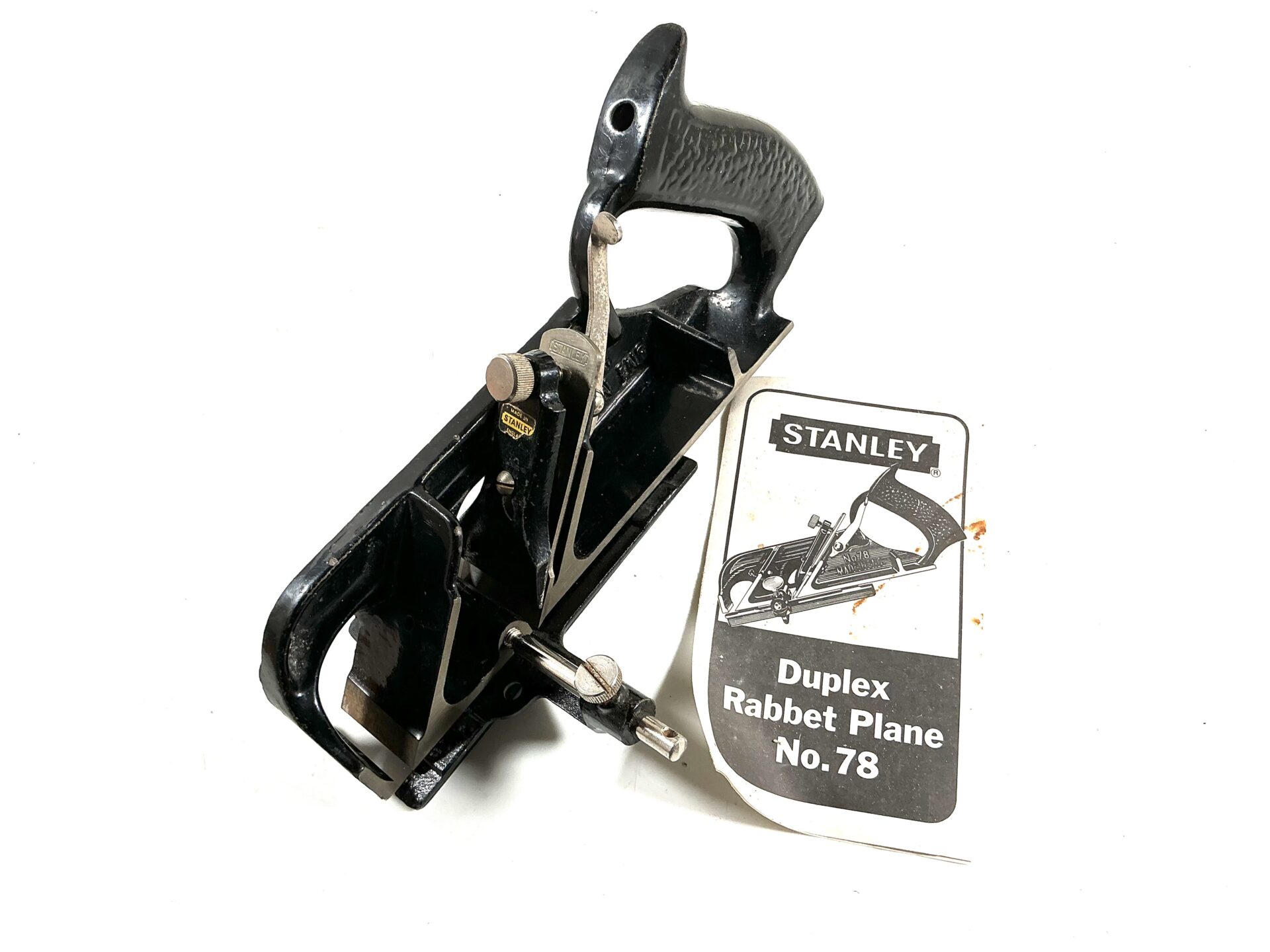 STANLEY No:78 Douplex Rebate Plane. (43647)
